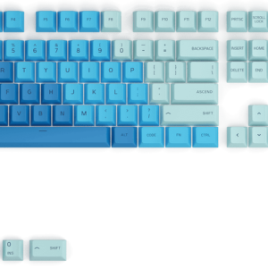 Set keycap Glorious GPBT - Caribbean Ocean